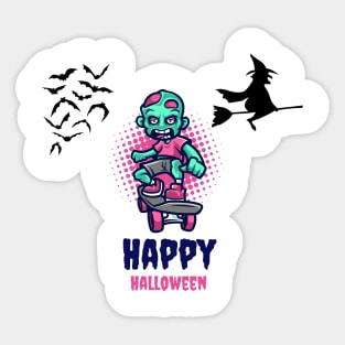 Happy Halloween Day Sticker